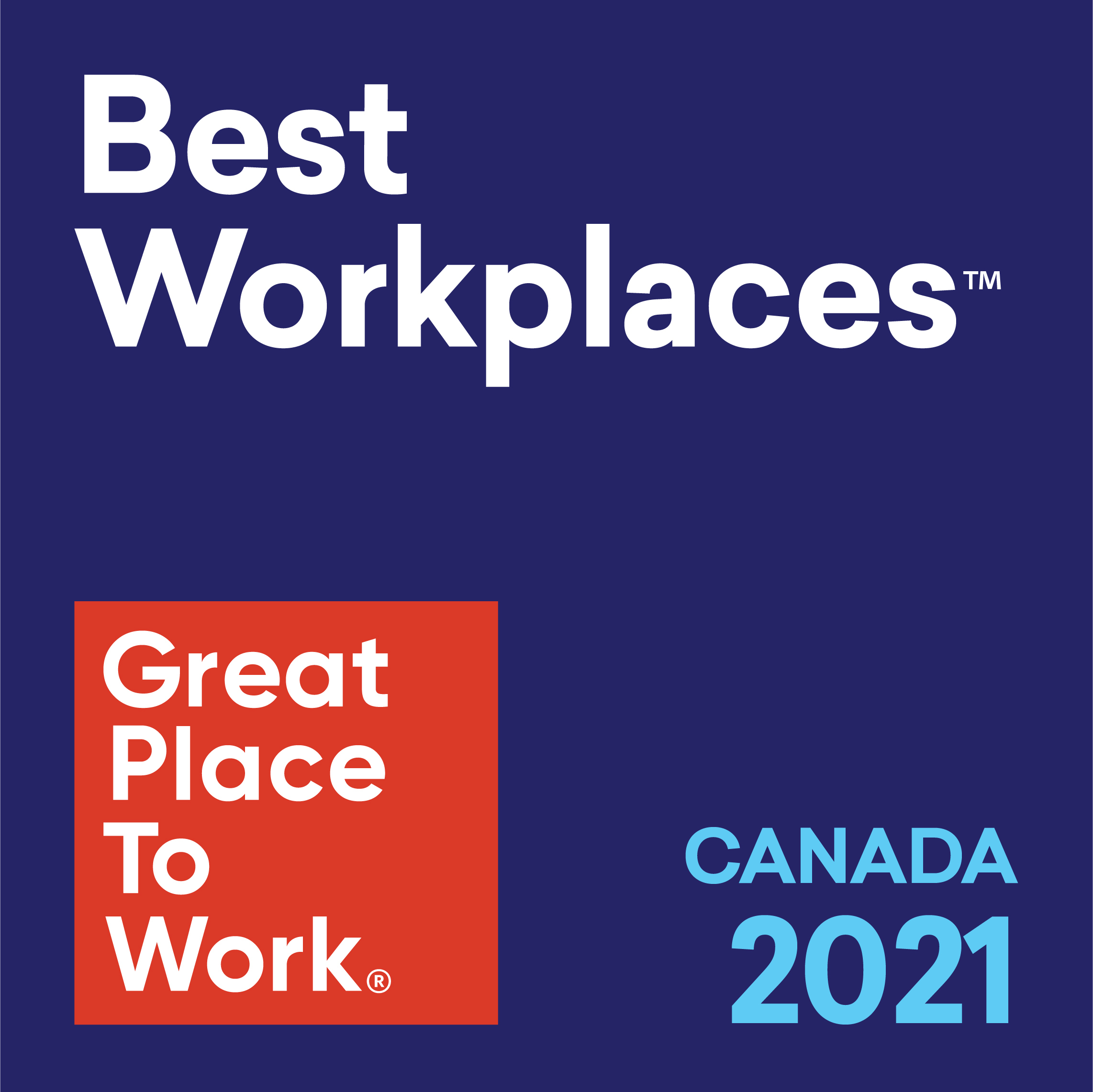 Best Workplaces in Canada 2021