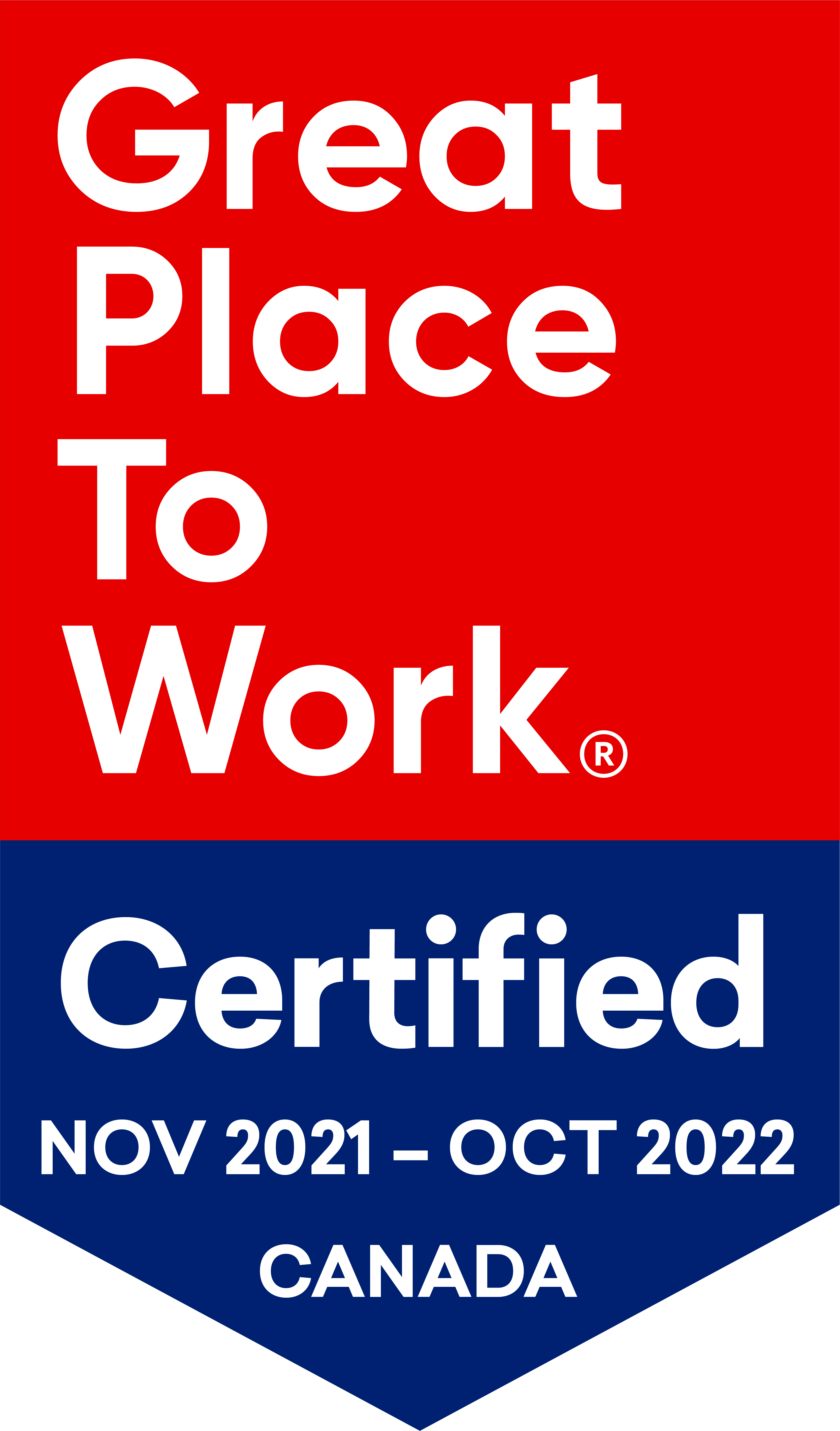 Great Place to Work Certified