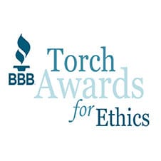 BBB torch award for ethics