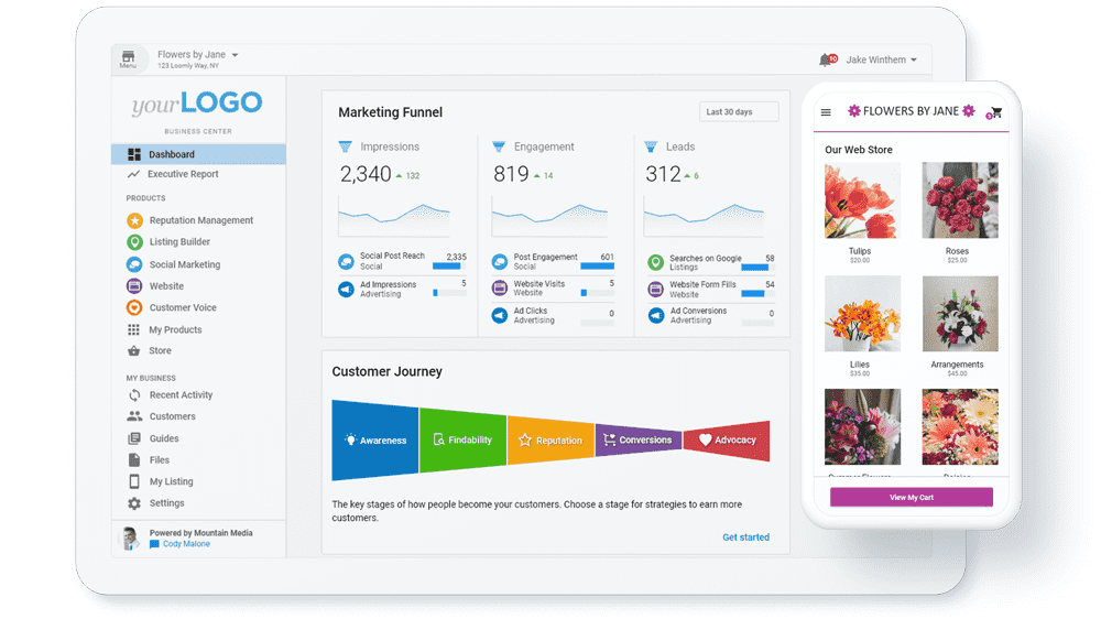 business app graphs